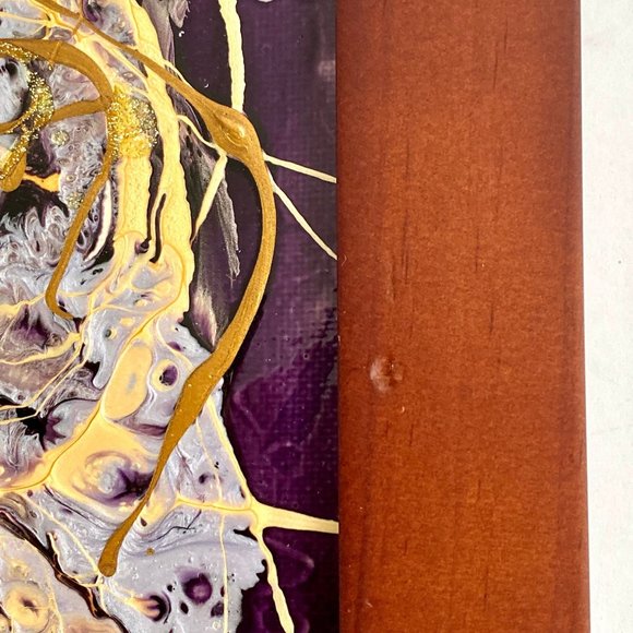 The I of Eve - Original Art Mixed Media Painting by Tristina Dietz Elmes 14"x14" - Picture 9 of 10